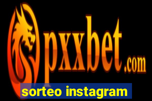 sorteo instagram